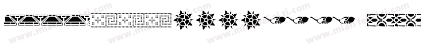 Bold Metal Stencil JNL字体转换